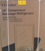 Ca'Lefort - Beverage cooler 24 inch Beverage Refrigerator, 180 Cans, 34&deg;F-54&deg;F, Glass Door, 3LED, Built-In/Freestanding,5.65 cu. ft - Stainless Steel New in Box $899 - 2