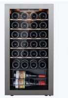 Ca'Lefort 28 Bottle Freestanding Wine Cooler with Reversible Door Compressor Cooling Wine Fridge 3-Color LED Lighting Wine Refrigerator Perfect for Kitchen Dining Room Home Bar New in Box $699