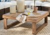 Lark Manor Akono Solid Wood Coffee Table New in Box $399