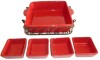 Tabletops Unlimited 6-Piece Square Bakers Set New In Box $89
