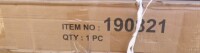 Charlton Home Pecoraro Rectangular 52-inch Extension Dining Table Cappuccino New in Box $599