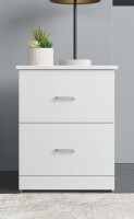 Wade Logan&reg; Allyannah 23.6" 2-Drawer Nightstand New In Box $299