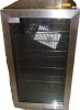 Simzlife 17.3'' W 130 Cans (12oz.) 3.3 Cubic Feet Freestanding Beverage Refrigerator with Glass Door, New Floor Model $499 - 2