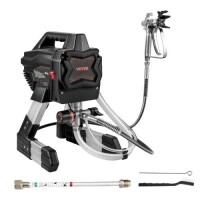 VEVOR Stand Airless Paint Sprayer, 7/8HP 650W High Efficiency Airless Sprayer, 2900PSI Electric Paint Sprayer Machine Extension Rod and Cleaning Kits for Interior Exterior Furniture/Fence/Home/House, New in Box $299