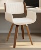 Corrigan Studio&reg; Upholstered Faux Leather Swivel Office Chair New In Box $399