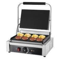 VEVOR Commercial Panini Grill, 1800W Electric Sandwich Panini Maker, Stainless Steel Sandwich Press Grill, Panini Grill with Temp Control & 9"x9" Flat Enamel Plate, for Hamburger Steak Bacon New in Box Factory sealed $299