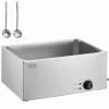 VEVOR Commercial Food Warmer 19QT Bain Marie 1200W Electric Buffet Warmer Steam Table Food Warmer Countertop Stainless Steel Food Warmer Wet or Dry Use for Parties, Catering and Restaurant, New in Box $299