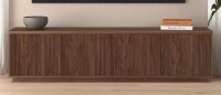Meyer & Cross Hanson 78.5 in. Satin Walnut TV Stand Fits TV's up to 85 in. New in Box $699