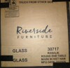 Birch Lane Silvia White Round End Table New in Box $699 - 2