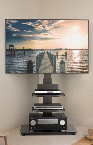 Latitude Run Latitude Run&reg; Single Screen Floor Stand Mount New in Box $299