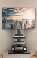 Latitude Run Latitude Run&reg; Single Screen Floor Stand Mount New in Box $299