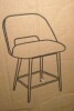AllModern Valdez Boucle Upholstered Stool in Grey New in Box $799 - 2