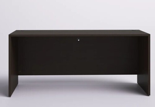 Inbox Zero Parven Rectangular Credenza Shell in Espresso With Return (2 Boxes) New in Box $699