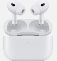 Apple AirPods Pro (2nd Gen) Wireless Earbuds, Up to 2X More Active Noise Cancelling, Adaptive Transparency, Personalized Spatial Audio MagSafe Charging Case (Lightning) Bluetooth Headphones for iPhone, New in Box Factory Sealed $399