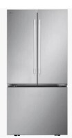 LG 33 in. W. 25 cu. ft. Smart 3-Door French Door Refrigerator Standard Depth MAX in PrintProof Stainless Steel New Floor Model On Working $2499