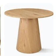 George Oliver 39" Round Pedestal Dining Table New in Box $499