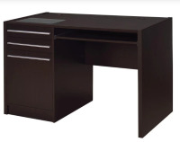 Halston 47-inch 2-drawer Office Desk with Cabinet Cappuccino new in box $599