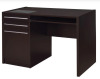 Halston 47-inch 2-drawer Office Desk with Cabinet Cappuccino new in box $599