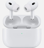 Apple AirPods Pro (2nd Gen) Wireless Earbuds, Up to 2X More Active Noise Cancelling, Adaptive Transparency, Personalized Spatial Audio MagSafe Charging Case (Lightning) Bluetooth Headphones for iPhone, New in Box Factory Sealed $399
