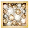 Kirkland Signature Glass Ornaments 18-Piece Set New In Box $79