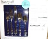 Pfaltzgraff Vienna 42 Piece Flatware Set, Service For 8, 18/0 Stainless Steel New In Box $199 - 2
