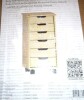 Wade Logan&reg; Carrena Solid Wood 6 Drawer Rolling Storage Cart New In Box $299 - 2