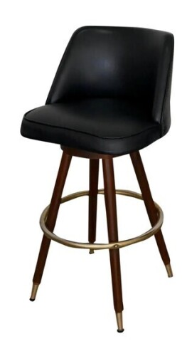 Cyclic 30" Mid-Century Modern Swivel Barstool $399