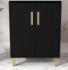 TETOTE 24 in. Bathroom Vanity Cabinet in Black New In Box $499
