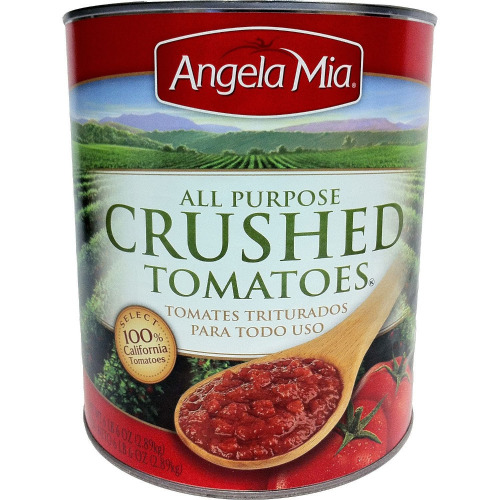 Angela Mia Crushed Tomatoes - 6lb 6 oz New Best by 5/2027