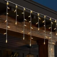 Home Accents Holiday 200 Count Warm White Mini LED Icicle Lights / Home Accents Holiday 200 Count Warm White Mini Twinkling LED Icicle Lights Assorted $79