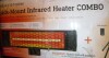 HEAT STORM Tradesman 1500-Watt Electric Outdoor Infrared Quartz Portable Space Heater with Tripod, Wall and Ceiling Mount On Working $299 - 2