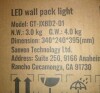 VEVOR LED Wall Pack Light, 120W 11000LM, 5000K Commercial Outdoor Lights Security Lighting Fixture, with Intelligent Light Sensing 240 LED beads Energy Saving for Garages Yards, IP65 Waterproof New In Box $89 - 2