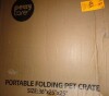 Pettycare Collapsible Dog Crate for Medium Dogs, 4-Door Foldable Soft Dog Kennel with Chew Proof Mesh Windows, Indoor & Outdoor Travel Dog Crate, Soft Side Dog Crate, Size: 36" x 25" x 25", Beige New In Box $199 - 2