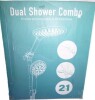Beilun Chrome High Pressure Dual Shower Head Combo With 9-Mode Handheld And 79" Hose HKTHX12CP New In Box $199 - 2