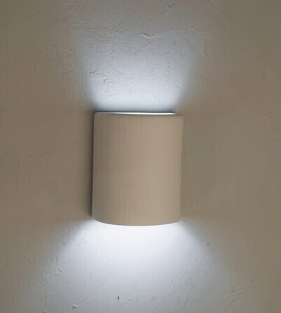 Ivy Bronx Charny Ceramic Outdoor Wall Light, LED Bulb Included $299