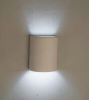 Ivy Bronx Charny Ceramic Outdoor Wall Light, LED Bulb Included $299