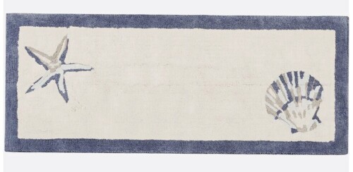 Rosecliff Heights Chaniel Reversible Bath Rug, 24"W x 60"L $99