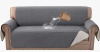 Ebern Designs 100% Waterproof Microfiber Fabric Sofa Slipcover Furniture Protector Cover with Elastic Straps for Pets Non Slip Loveseat Slipcover Machine Washable, 76" H x 70" W x 22" D / Ebern Designs 100% Waterproof Microfiber Fabric Chair Cover Furnitu