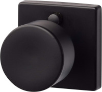 Sure-LocHardware BG102-SQ FBL, Bergen Square Privacy Door Knob, Flat Black $79