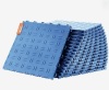 VEVOR Garage Tiles Interlocking, 12 x 12 x 0.53 inch 50 Pack Garage Floor Covering Tiles, Non-Slip Double-Sided Texture Garage Flooring Tiles, for Garages, Basements, Repair Shops, Blue New in Box $299