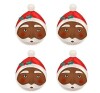 HGTV Home Selection Santa Plates (Set of 4) New In Box