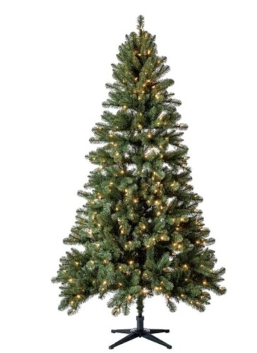 Holiday Time 7ft. pre lit Duncan Fir Artificial Christmas Tree, with 450 Multi Color Lights $399