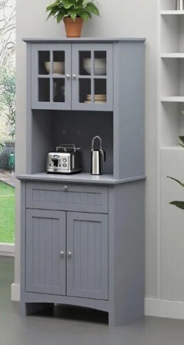 August Grove Cabinet Kitchen Kitchen Pantry Storage Cabinet New in Box $599