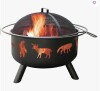 Landmann Big Sky Round Steel Smokeless Fire Pit New in Box $399