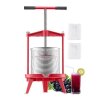 VEVOR 3.69 Gal/14L Fruit Wine Press, Stainless Steel Basket with Cross-beam and Triangular Structure, Manual Juice Maker, Cider Apple Grape Tincture Making Press with T-Handle for Kitchen Home, New in Box $299