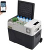 VEVOR Car Refrigerator, 12 Volt Car Refrigerator Fridge, 30 L Single Zone Portable Freezer with Wheels and Handle, -4?-68?, 12/24V DC and 100-240V AC Compressor Cooler for Outdoor, Camping, New in Box $399