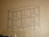 17 Stories Hulste 47" 6 Cube Storage Organizer Bookshelf, Black, New in Box $399 - 2
