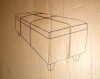 Latitude Run Denali Modern Upholstered Storage Ottoman Bench | Minimalist Design with Hidden Storage & Soft-Close Hinges, Teal, New in Box $299 - 2