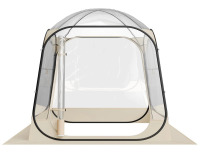 VEVOR Pop up Sports Tent, 72x72 in Clear Bubble Tent for 2-4 Persons, Waterproof Outdoor Pod with Floor Mat & Top Cover, Garden Igloo Dome Tents Camping Shelter for Events Fishing Cheering New In Box $299