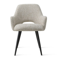 Corrigan Studio Matsuichi 23'' W Upholstered Armchair in Oatmeal New in Box $399